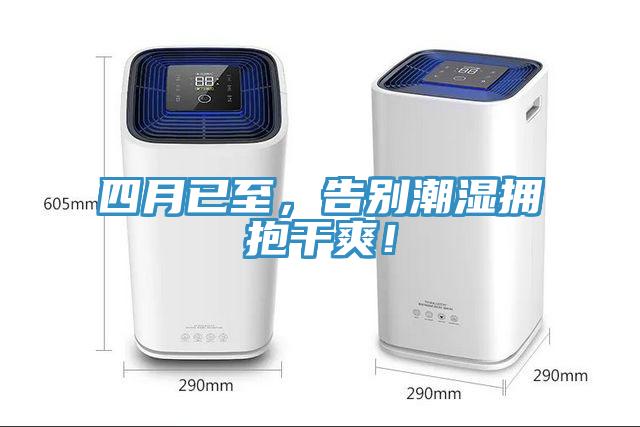 四月已至，告別潮濕擁抱幹爽！