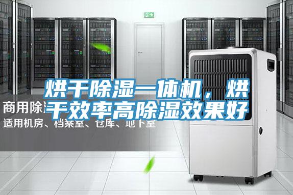烘幹除濕一體機，烘幹效率高除濕效果好