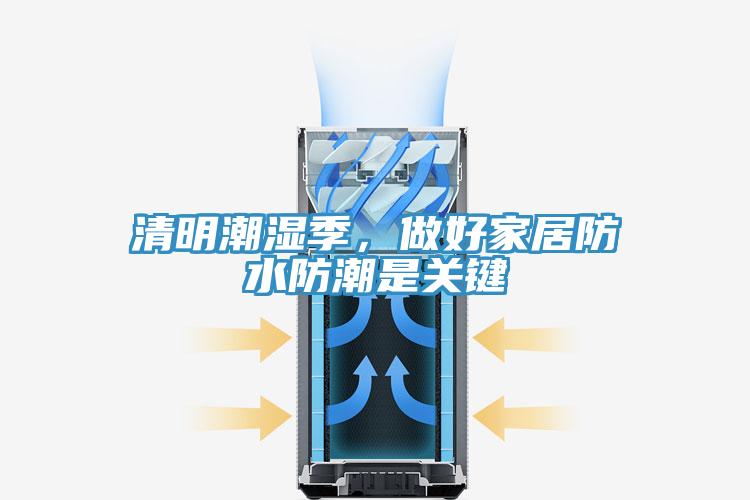 清明潮濕季，做好家居防水防潮是關鍵