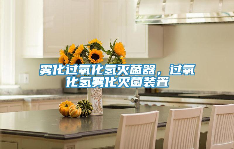 霧化過氧化氫滅菌器，過氧化氫霧化滅菌裝置