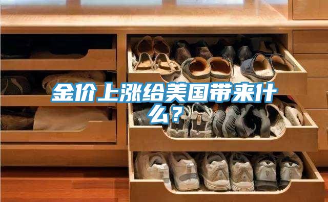 金價上漲給美國帶來什麽？