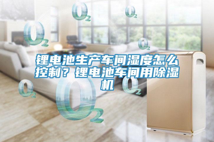 鋰電池生產車間濕度怎麽控製？鋰電池車間用蘑菇视频网站