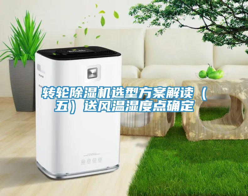 轉輪蘑菇视频网站選型方案解讀（五）送風溫濕度點確定