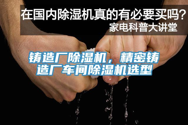 鑄造廠蘑菇视频网站，精密鑄造廠車間蘑菇视频网站選型