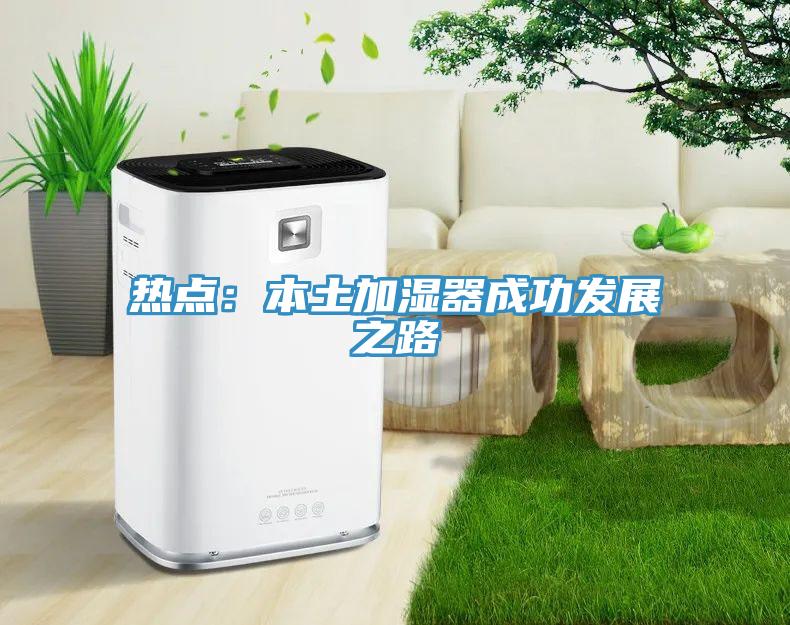 熱點：本土加濕器成功發展之路