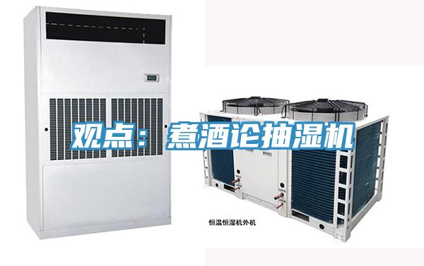 觀點：煮酒論抽濕機