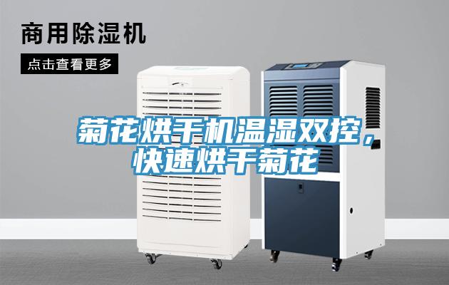 菊花烘幹機溫濕雙控，快速烘幹菊花