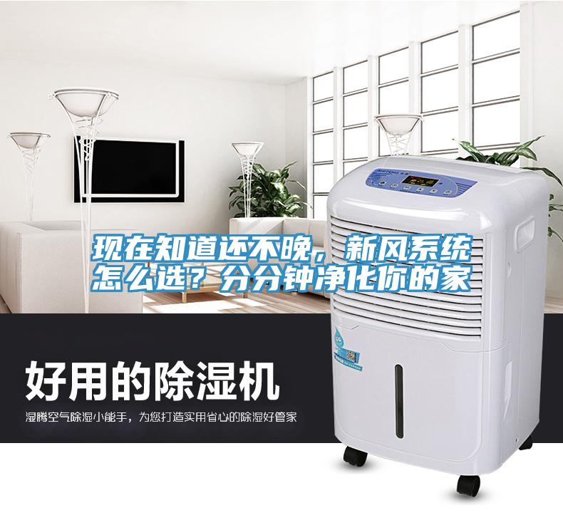 現在知道還不晚，新風係統怎麽選？分分鍾淨化你的家