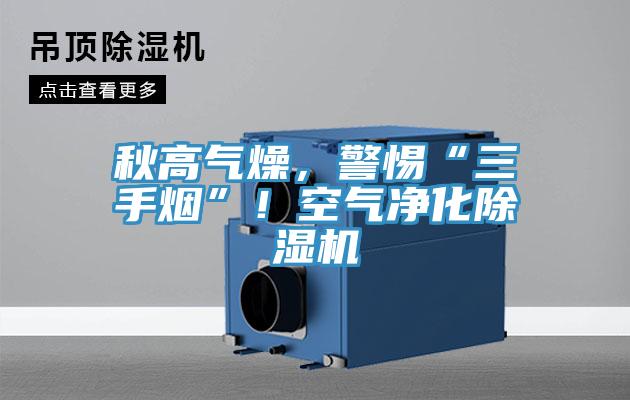 秋高氣燥，警惕“三手煙”！空氣淨化蘑菇视频网站