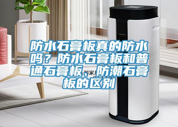 防水石膏板真的防水嗎？防水石膏板和普通石膏板、防潮石膏板的區別