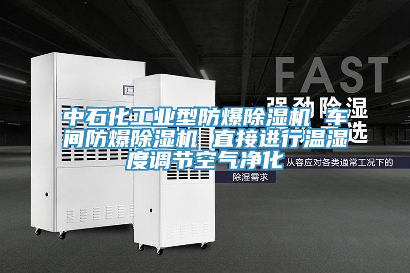 中石化工業型防爆蘑菇视频网站 車間防爆蘑菇视频网站 直接進行溫濕度調節空氣淨化