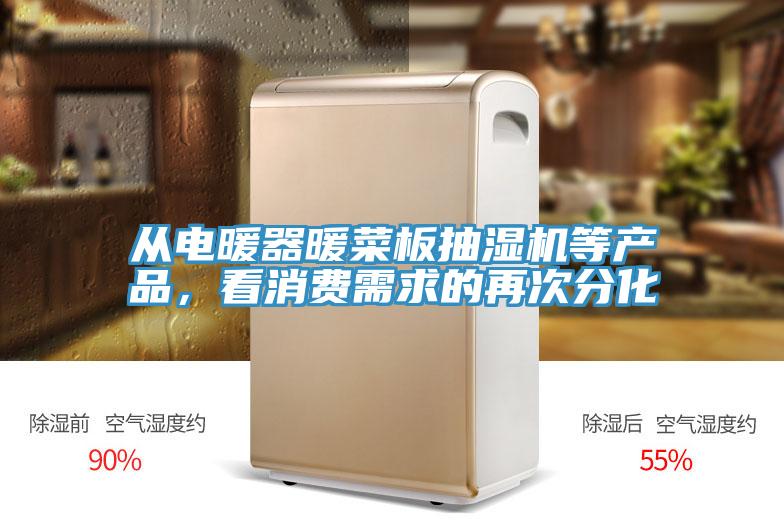 從電暖器暖菜板抽濕機等產品，看消費需求的再次分化