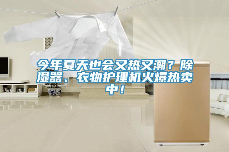 今年夏天也會又熱又潮？除濕器、衣物護理機火爆熱賣中！