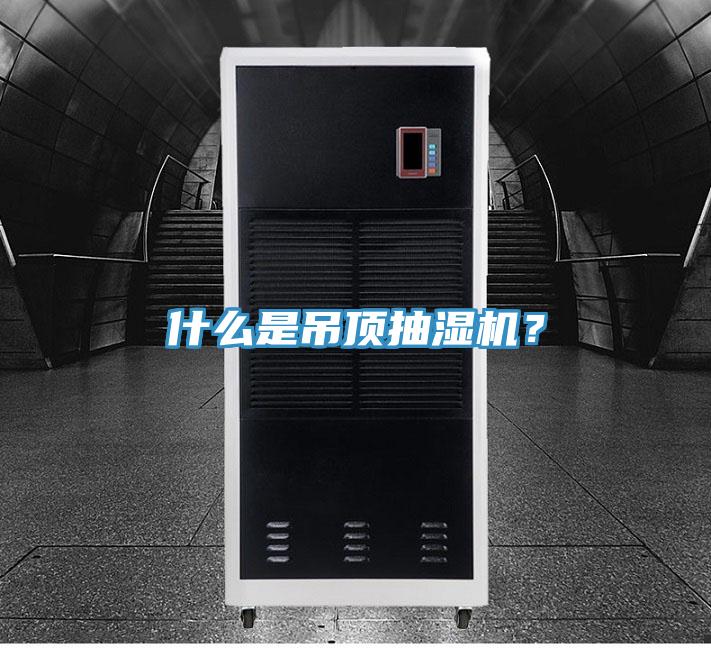 什麽是吊頂抽濕機？