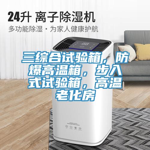 三綜合試驗箱，防爆高溫箱，步入式試驗箱，高溫老化房