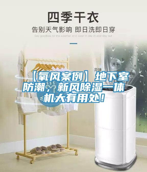 【氧風案例】地下室防潮，新風除濕一體機大有用處！
