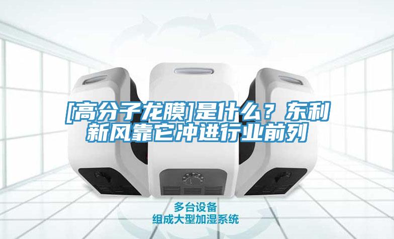 [高分子龍膜]是什麽？東利新風靠它衝進行業前列