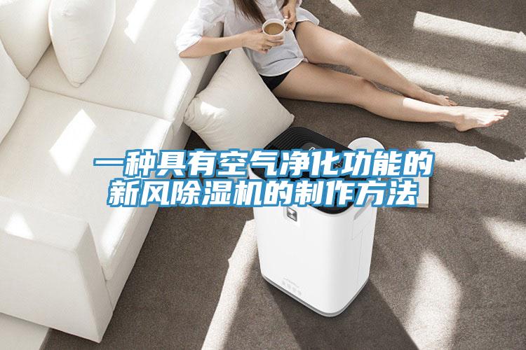 一種具有空氣淨化功能的新風蘑菇视频网站的製作方法