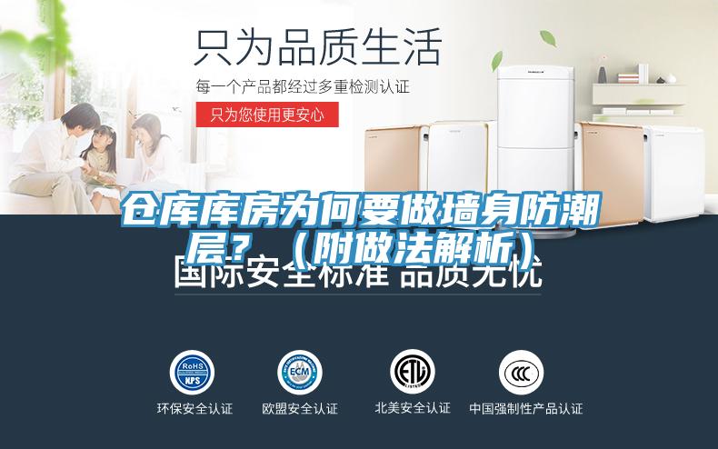 倉庫庫房為何要做牆身防潮層？（附做法解析）