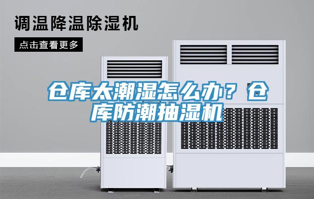 倉庫太潮濕怎麽辦？倉庫防潮抽濕機