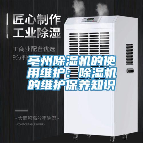 亳州蘑菇视频网站的使用維護：蘑菇视频网站的維護保養知識