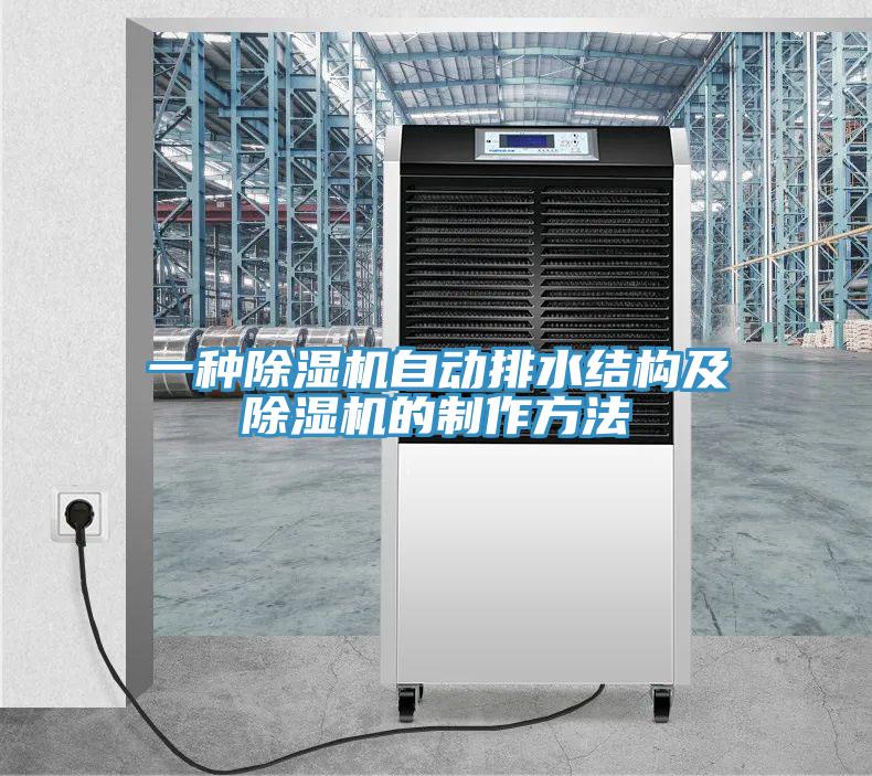 一種蘑菇视频网站自動排水結構及蘑菇视频网站的製作方法