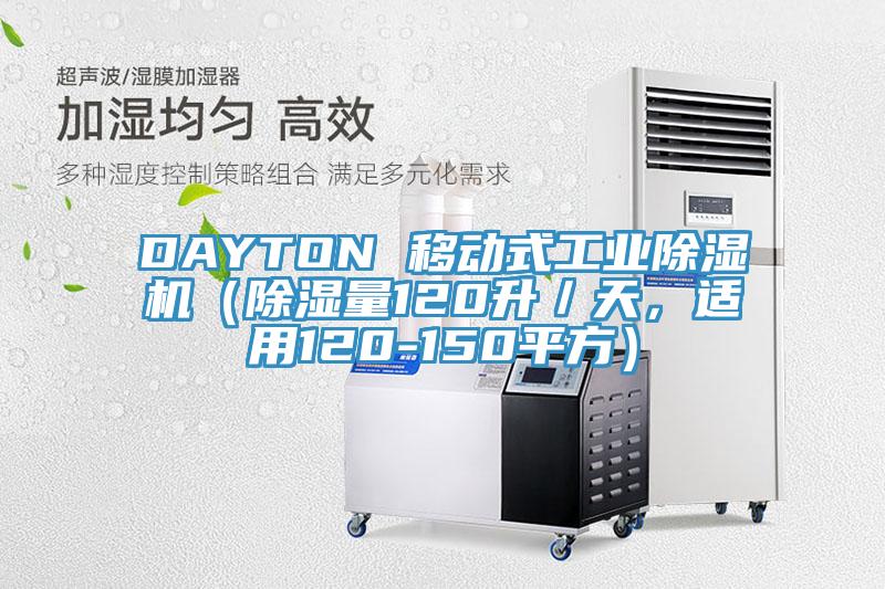 DAYTON 移動式工業蘑菇视频网站（除濕量120升／天，適用120-150平方）