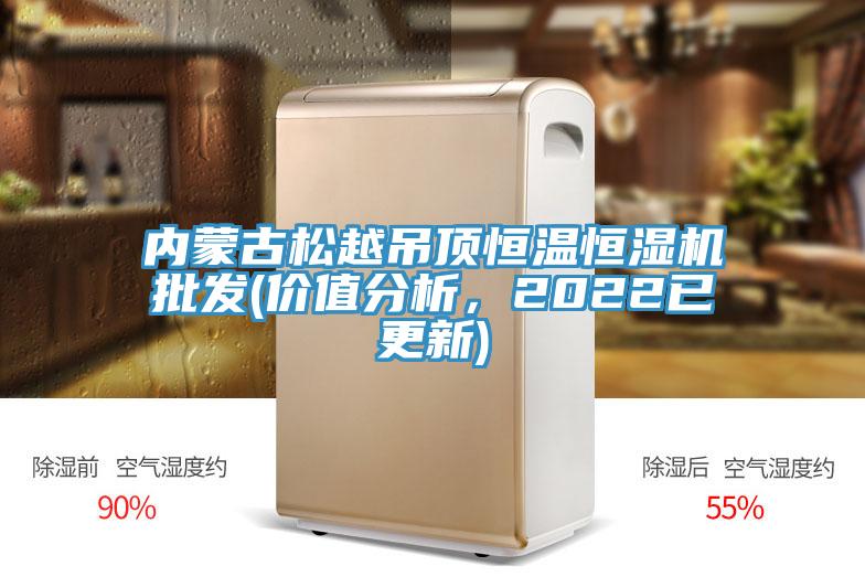 內蒙古鬆越吊頂恒溫恒濕機批發(價值分析，2022已更新)