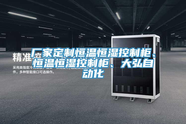廠家定製恒溫恒濕控製櫃、恒溫恒濕控製櫃、大弘自動化