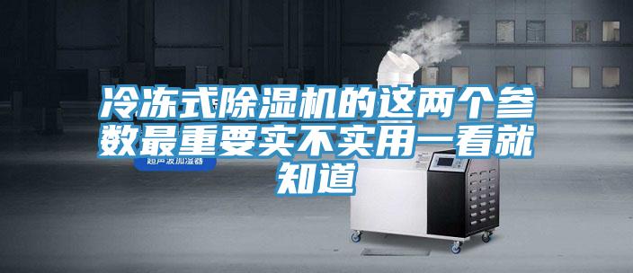 冷凍式蘑菇视频网站的這兩個參數最重要實不實用一看就知道