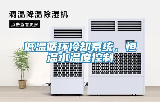 低溫循環冷卻係統，恒溫水溫度控製