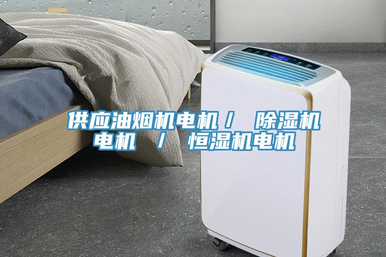 供應油煙機電機／ 蘑菇视频网站電機 ／ 恒濕機電機