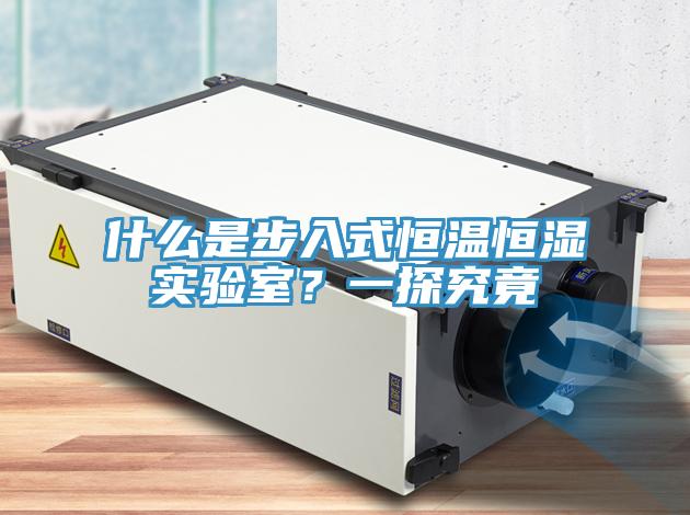什麽是步入式恒溫恒濕實驗室？一探究竟