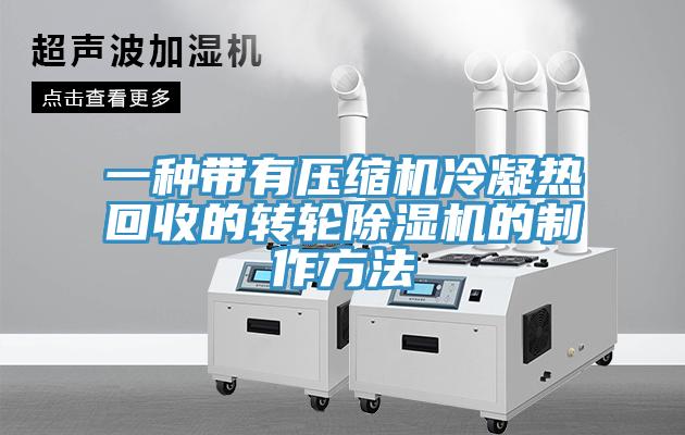 一種帶有壓縮機冷凝熱回收的轉輪蘑菇视频网站的製作方法