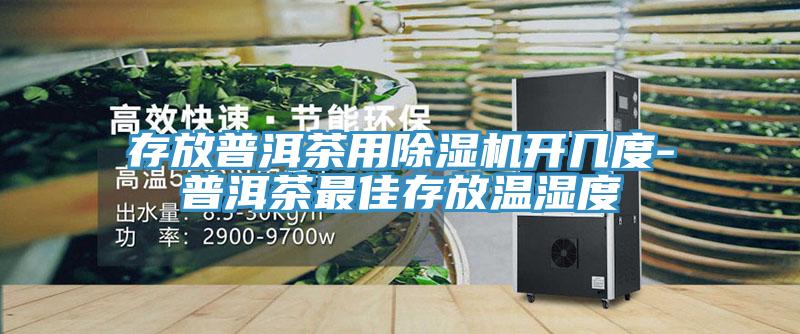 存放普洱茶用蘑菇视频网站開幾度-普洱茶最佳存放溫濕度