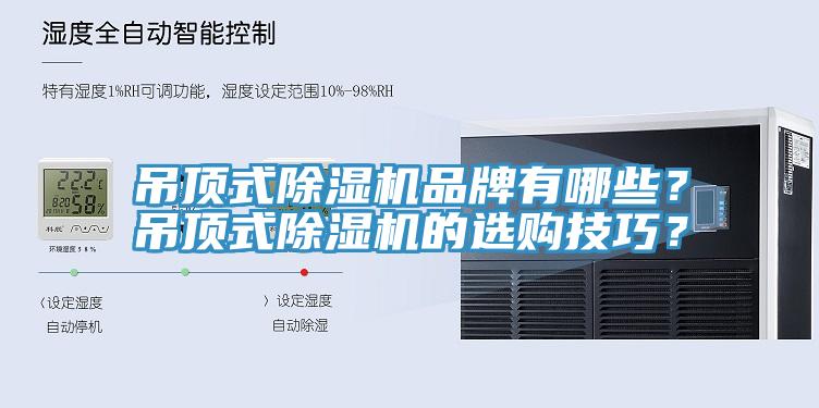 吊頂式蘑菇视频网站品牌有哪些？吊頂式蘑菇视频网站的選購技巧？