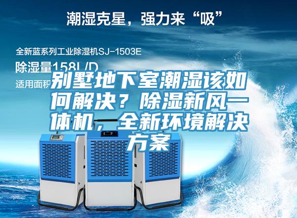 別墅地下室潮濕該如何解決？除濕新風一體機，全新環境解決方案