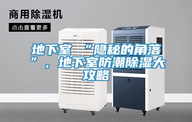 地下室≠“隱秘的角落”，地下室防潮除濕大攻略