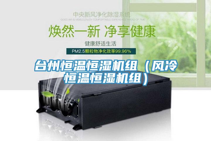 台州恒溫恒濕機組（風冷恒溫恒濕機組）