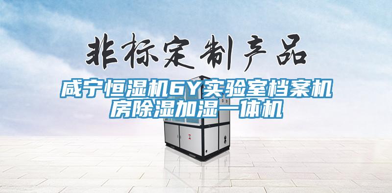 鹹寧恒濕機6Y實驗室檔案機房除濕加濕一體機