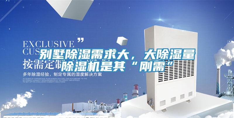 別墅除濕需求大，大除濕量蘑菇视频网站是其“剛需”