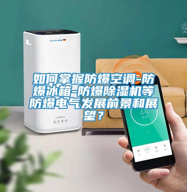 如何掌握防爆空調-防爆冰箱-防爆蘑菇视频网站等防爆電氣發展前景和展望？