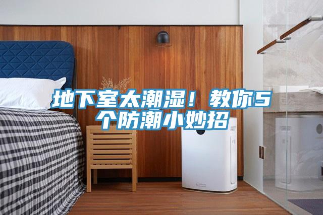 地下室太潮濕！教你5個防潮小妙招