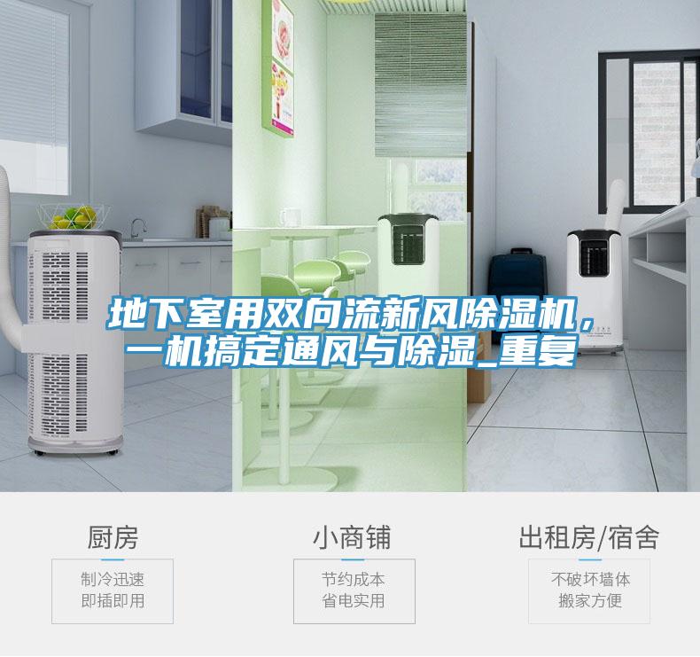 地下室用雙向流新風蘑菇视频网站，一機搞定通風與除濕_重複
