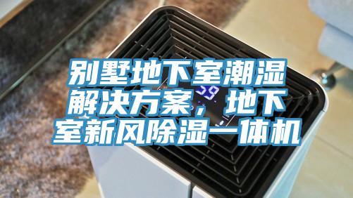 別墅地下室潮濕解決方案，地下室新風除濕一體機