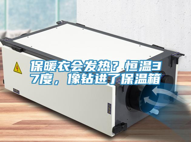 保暖衣會發熱？恒溫37度，像鑽進了保溫箱