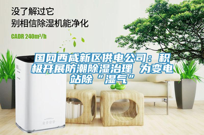 國網西鹹新區供電公司：積極開展防潮除濕治理 為變電站除“濕氣”