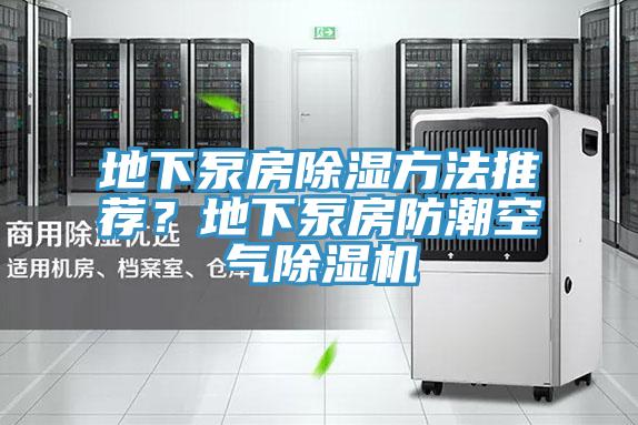 地下泵房除濕方法推薦？地下泵房防潮空氣蘑菇视频网站