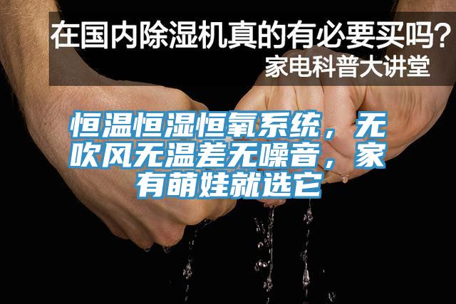 恒溫恒濕恒氧係統，無吹風無溫差無噪音，家有萌娃就選它