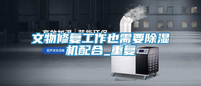 文物修複工作也需要蘑菇视频网站配合_重複